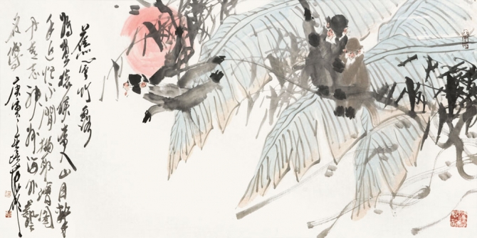  蕉風竹露